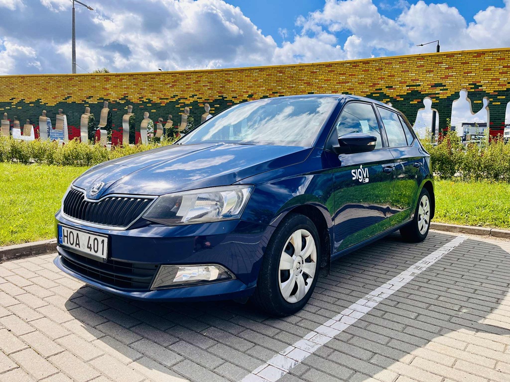 Škoda Fabia automobilio nuoma