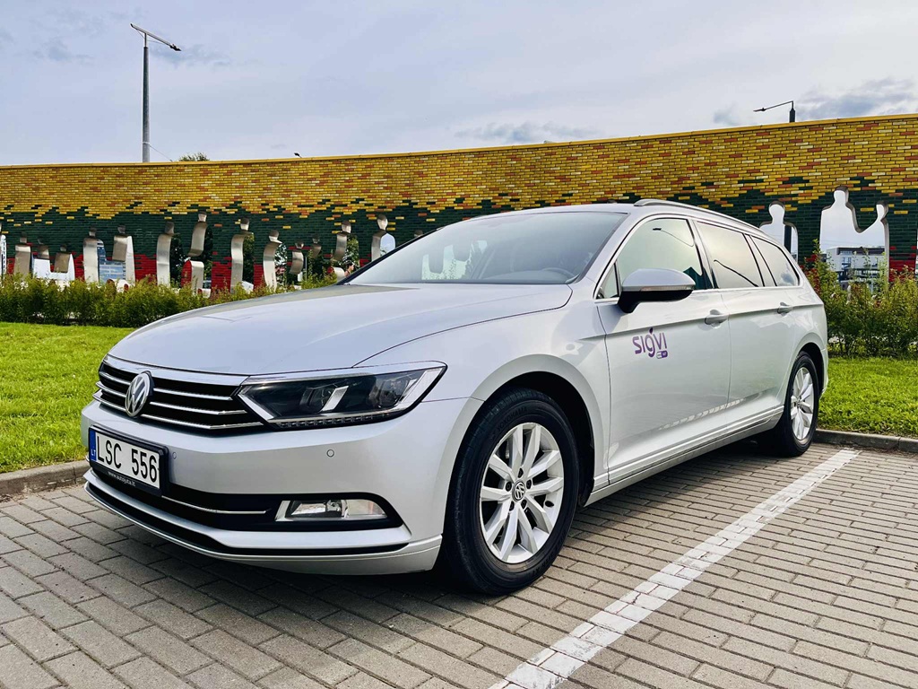 VW Passat automobilio nuoma