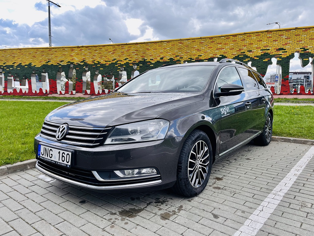 VW Passat automobilio nuoma