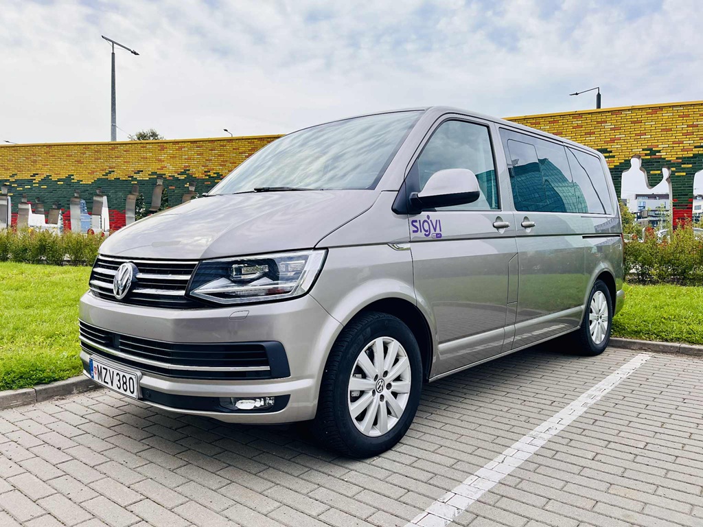 VW Multivan automobilio nuoma