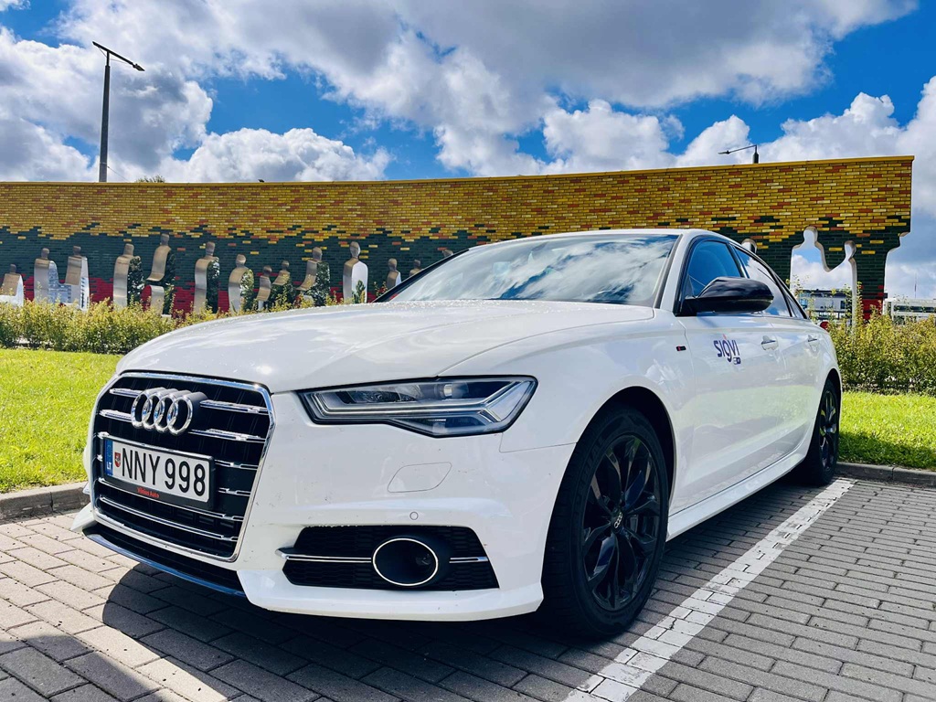 Audi A6 S-line car rental