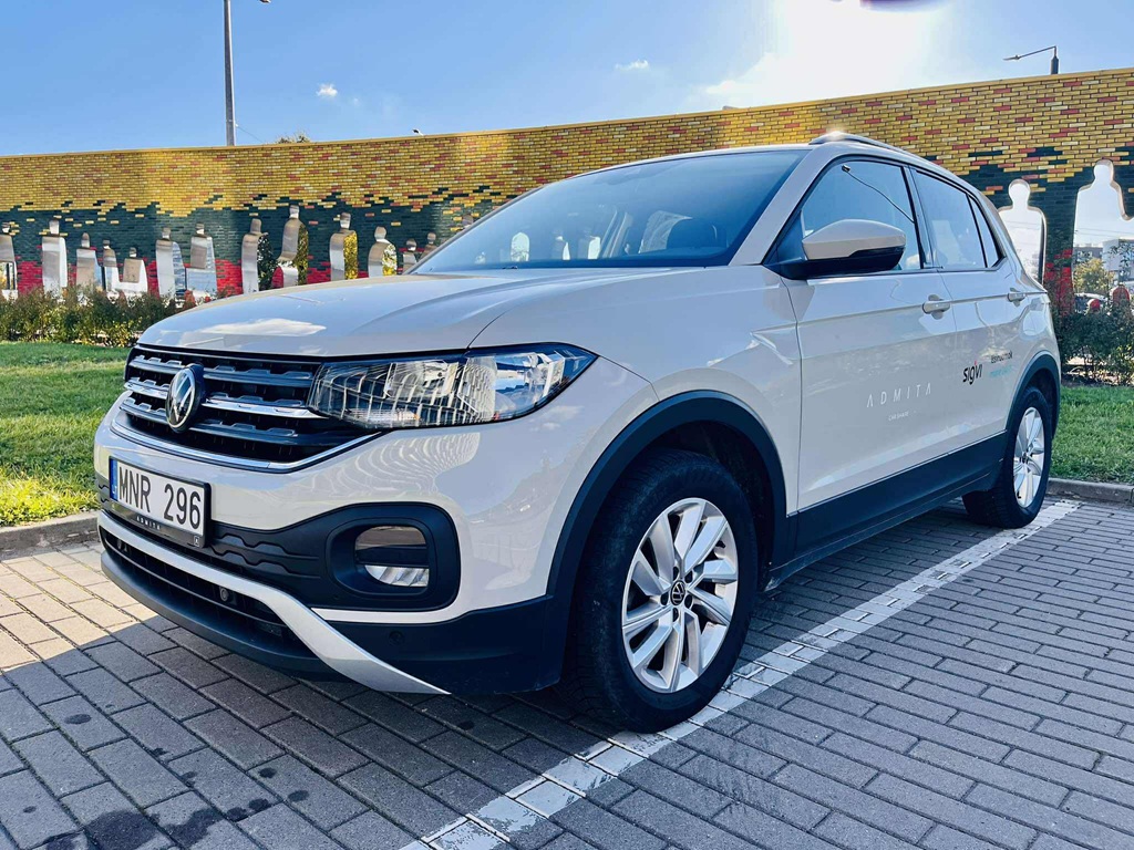 VW T-Cross automobilio nuoma