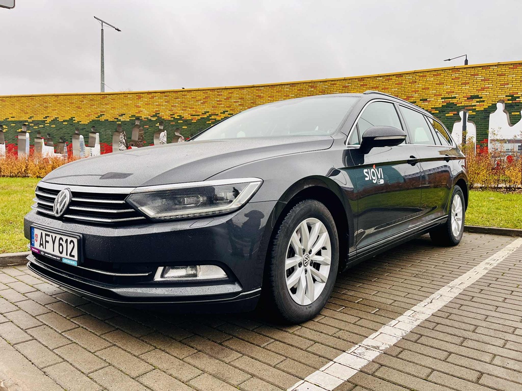 VW Passat automobilio nuoma