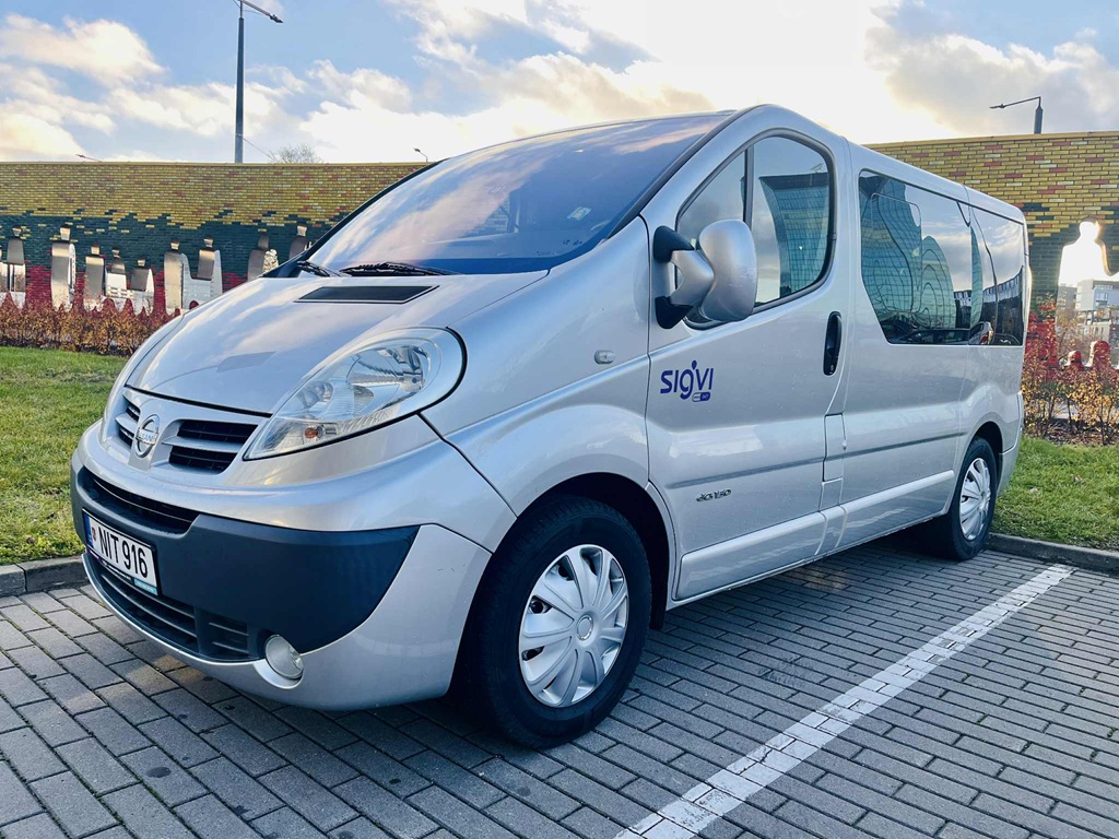 Nissan Primastar automobilio nuoma