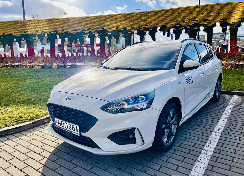 Ford Focus ST line automobilio nuoma