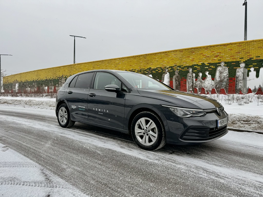 VW Golf automobilio nuoma