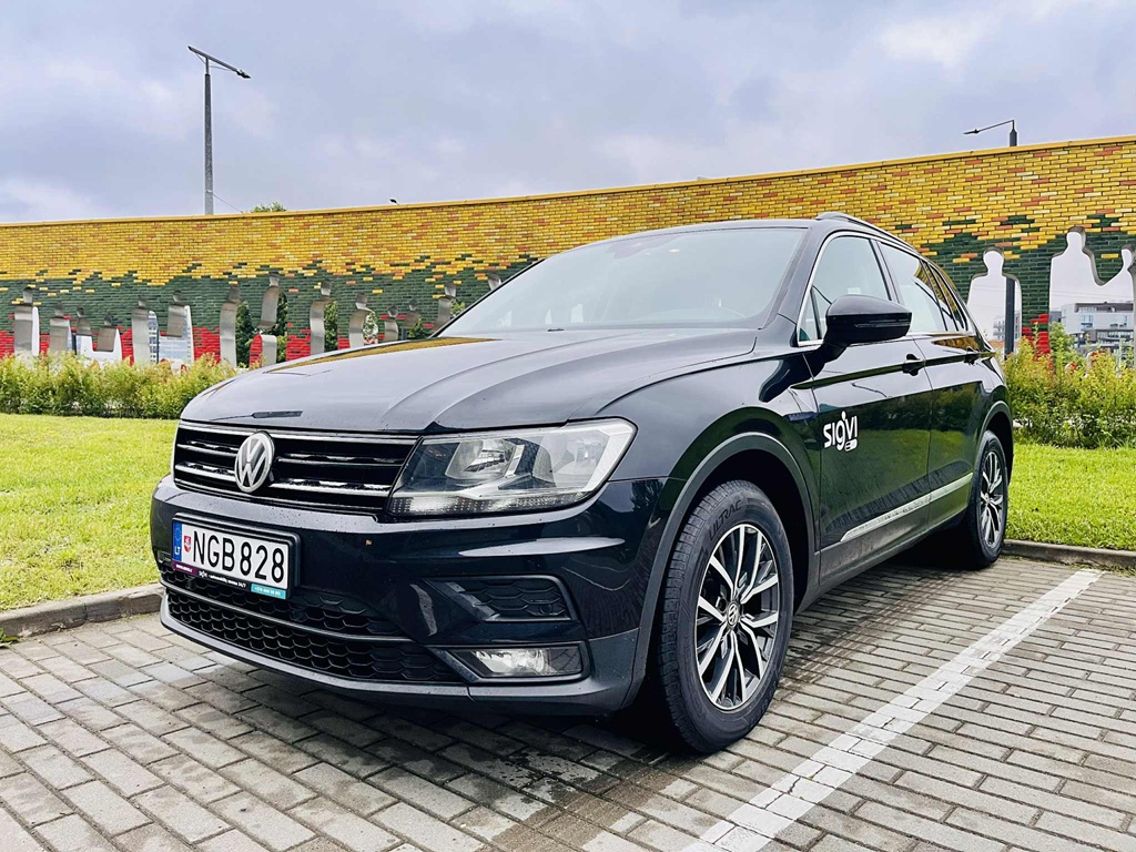 VW Tiguan automobilio nuoma